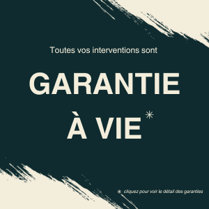 Garantie à vie - L'Atelier